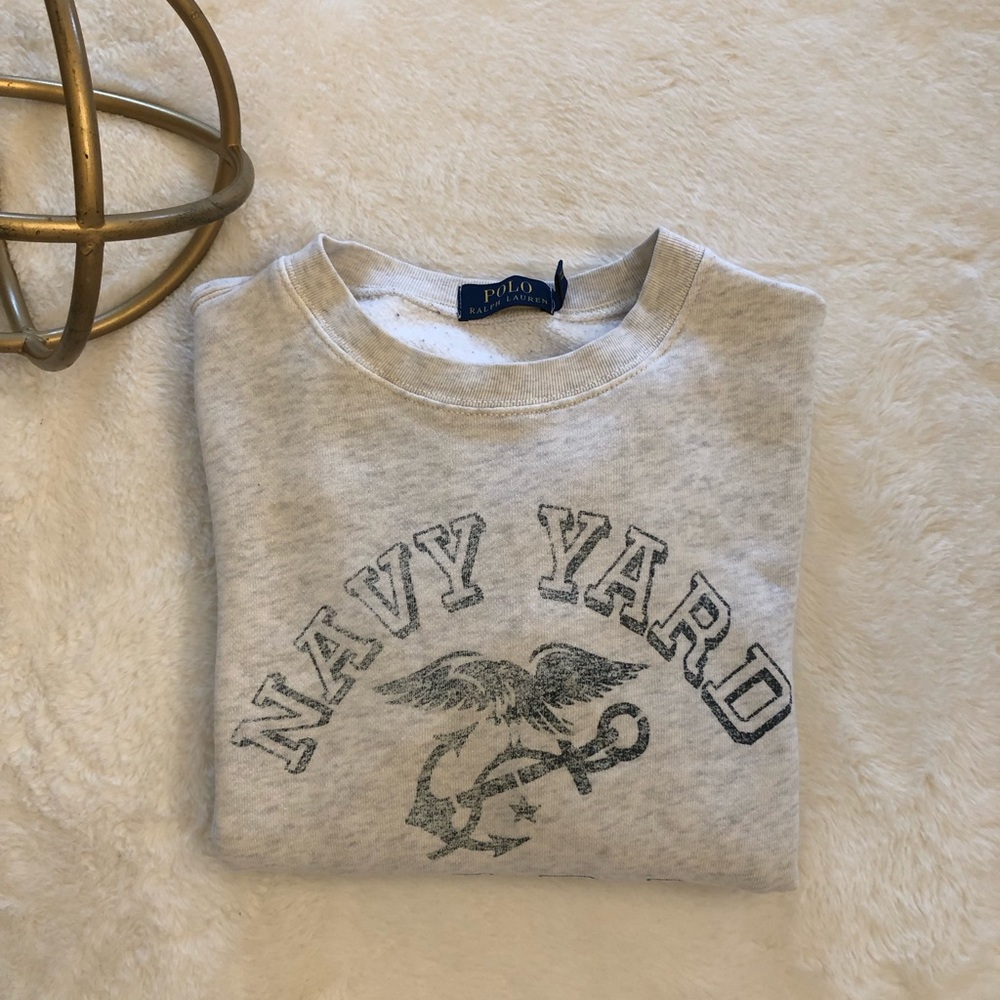 Polo Ralph Lauren Navy Yard U.S.R.L Sweatshirt